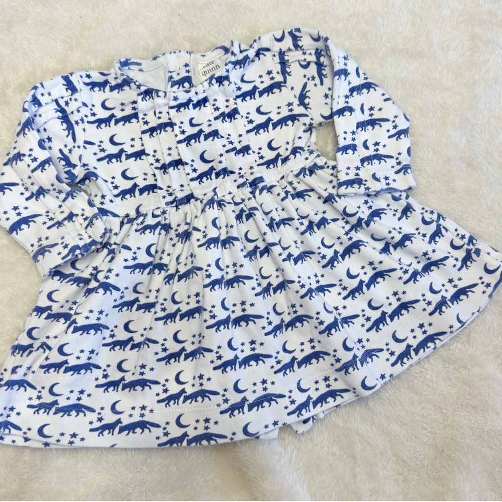 Kate Quinn Wolf Pattern Dress